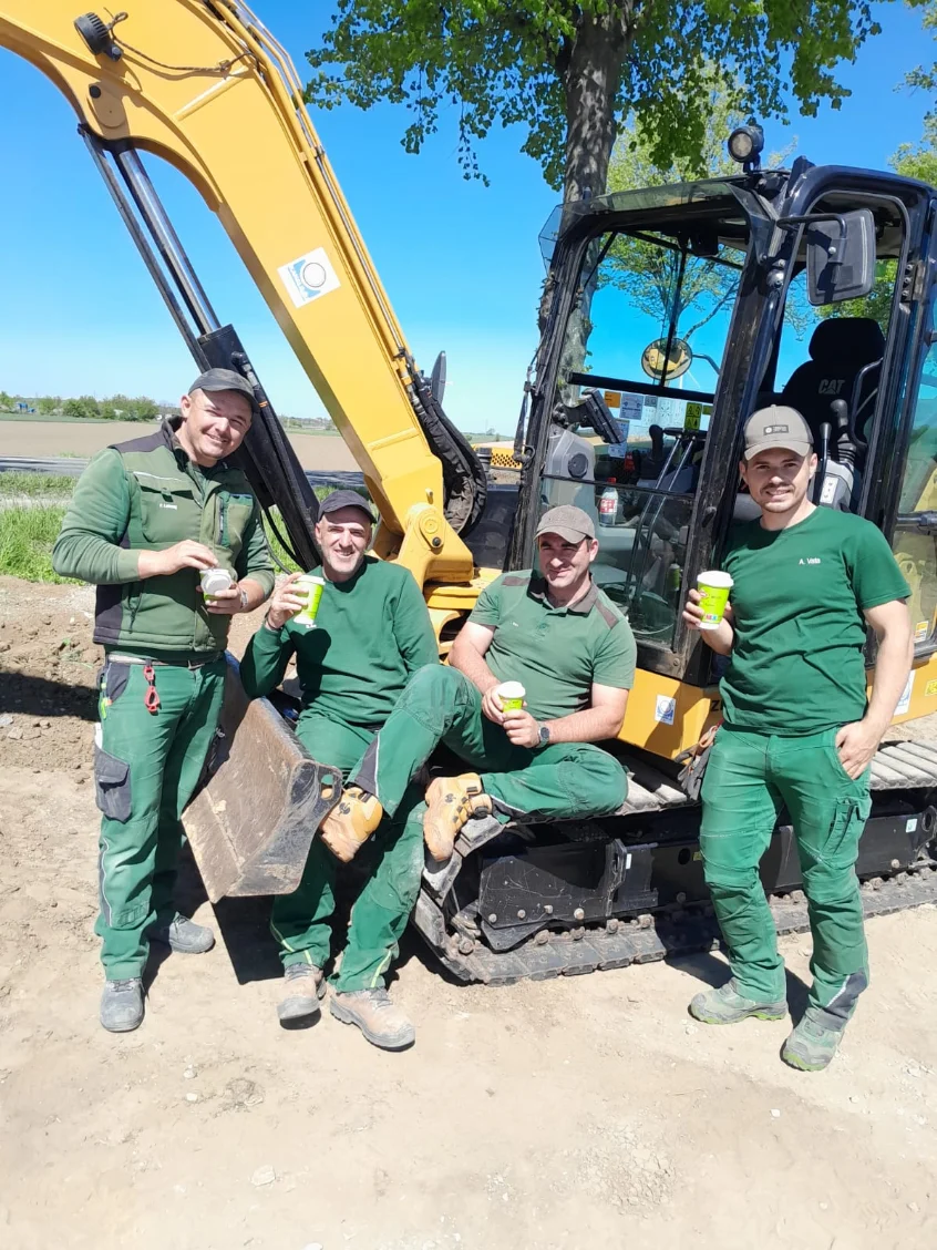 Das Team von Lin Vala